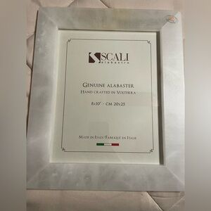 Scali Alabastro White Picture Frame